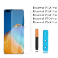 Huawei P30 Pro | P40 Pro | P40 Pro + | P50 Pro | P60 Pro | Premium UV Tempered Glass Screen Protector | Full Glue Original Quality. 