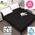 Premium  Waterproof Mattress Protector Zipper 100% Waterproof Fabric Surface Mattress Cover Anti Allergy Non Noisy Bed Bug Proof  All Sizes. 