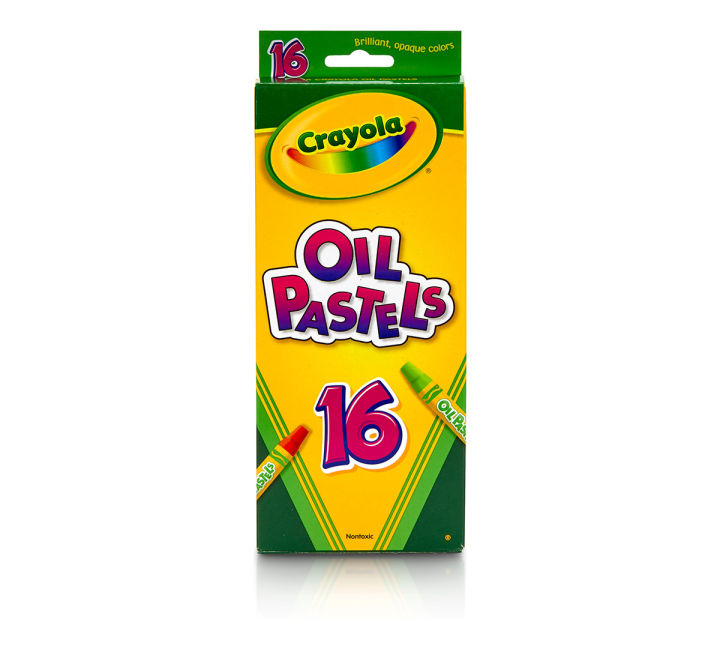 Kids Crayola Oil pastels jumbo-sized stick with tapered point 16 Pack