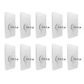 Punch-Free Non-Marking Screw Stickers Wall Picture Hook Invisible Traceless Hardwall Drywall Picture Hanging Kit for Bathroom. 