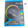 S-TECH - X30 | RGB GAMING MOUSE WITH -3200 DPI INCLUDING –DPI SHIFT  | 7 MACRO RGB LIGHTING EFFECT COLOURS |  USB WIRED OPTICAL FOR PC | LAPTOP - PRO RGB 7 LED SENSOR - BLACK. 