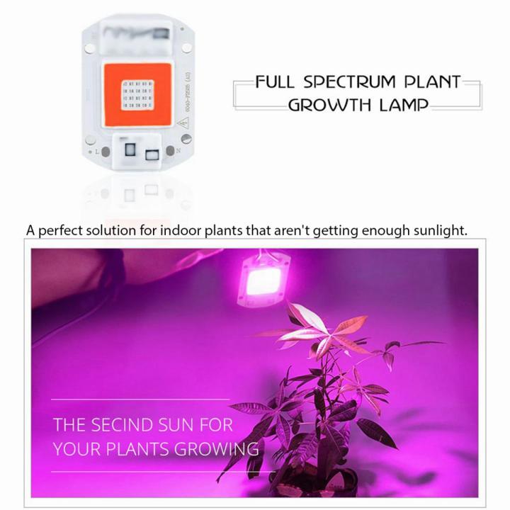 Full Spectrum Led Grow Lights for plants 20w DOB