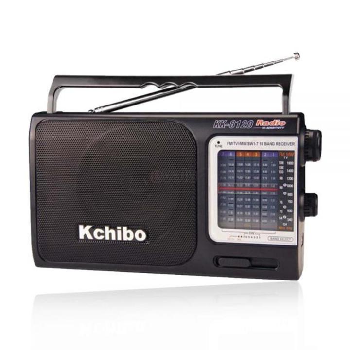 Kchibo KK 8120 12 Band FM MW SW World Receiver Radio with Speaker