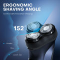 PFAY PA168 Electric Shaver for Men 3D Floating Rotary Men's Razor Shaving hine Type-C USB Rechargeable Beard Timmer. 