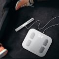 PHICOMM S7 Smart Body Fat Weight Scale LED Display with Fitness & Body Composition Monitor, 22 Indicators Weight for More Than 23 Fitness Indicators, Include Body Tape Measure kg Eight-Electrode Body Fat Scale,(Pearl White). |. 