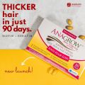 Jenpharm Anagrow Soft Gel Capsules | Anti Hair Fall | Biotin 10,000 mcg. 