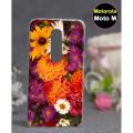 Motorola Moto M Mobile Cover Floral Style - Multicolor. 