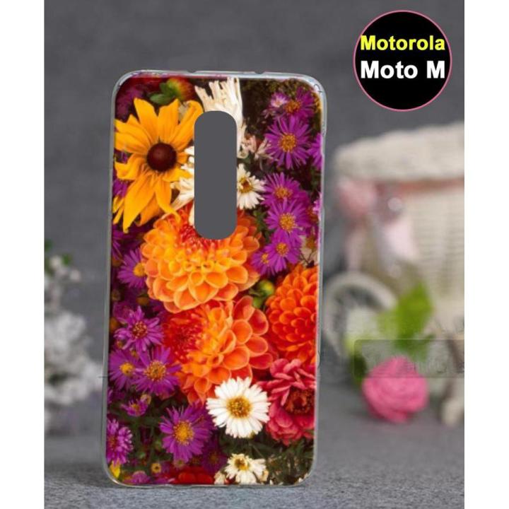 Motorola Moto M Mobile Cover Floral Style - Multicolor
