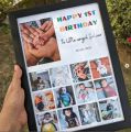1st Year Birthday frame. 