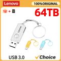 Lenovo 16TB Флешка USB 3.0 Pen Drive SSD 64TB Usb Stick High Speed Flash PenDrive 4TB Portable Waterproof Super Tiny Memória USB. 