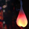 Cycling Balls Tail Waterproof Silicone Bike Light Heart Shape Bicycle Taillight Rear Lights Night Warning Led. 