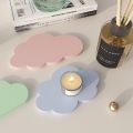 Clouds Coaster Mold Creativity Desktop Ornaments Crystal Epoxy Resin Cement Gypsum Mold Holiday Decoration DIY Silicone Mold. 
