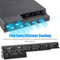 ElecGear Auto Cooling Fan for PS4 Pro, External USB Cooler Automatic Temperature Sensor Controlled Radiator Heat Exhaust works with PlayStation 4 Pro Model TP4-831 Black. 