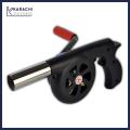Portable Barbeque Air Blower with Manual Handle Speed Control and Metal Fan Blade for Outdoor Barbecue Fire Bellow, Camping and Hiking Picnic KS. 