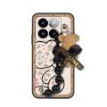 Black pearl pendant phone case Phone Case For Xiaomi14 Pro Anti-knock Waterproof Skin-friendly feel soft case Simplicity. 