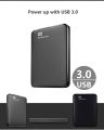 USB 3.0 External Hard Drive 80GB 160GB 250GB 320GB 500Gb 640GB 750GB 1TB 1000GB Portable Hard Disk WD Element. 