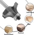 Router bit 1/2"shank x 1-1/2" End Bearing Corner Rounding Over Router Bit for Carpenter Woodworking Corner Rounding Round Over Router. 