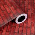 Waterproof Brick Wallpaper PVC Self Adhesive Sofa Living Room Wall Sticker For Home Decor. 