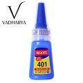 VADHARYA 401 Super Gel Glue Strong Adhesive False/Fakee Nail Glue Multi-Function Adhesive for Press On Nails, Glass, Wood, Jewelry, Shoes 20 Grams. 