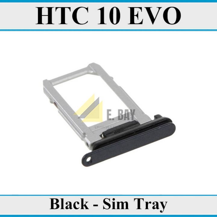 HTC 10 Evo SIM Tray Sim Jacket Sim Slot Sim Door For HTC 10 Evo - Black