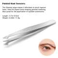 Eyelash Extension Tweezers Kit - Professional False Eyelashes Applicator Tools, Straight & Curved Eye Lashes Tweezer and Scissors - Set of 7 Lash Extension Tools. 