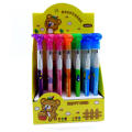 Pack of 4 Non Sharpening Pencils with Cap Translucent Pencils Stacking Point Pencils for Kids Stackable Pencils - Multicolor. 