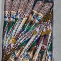 Pack of 6 Bridal Cone Mehndi | Dark Red Brown. 