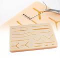 Suture Practice Medical Silicone 3 Layers Suturing Pad Human Skin Model For Training. 