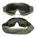 Black Tan Green Tactical Goggles Military Shooting Sunglasses 3 Lens Army Airsoft Paintball Motorcycle Windproof Wargame Glasses. 