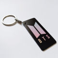BTS Army Key chain - Premium Quality Double Sided UV Printed - Best gift for K-POP fans BTS merch. 