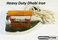 Heavy Duty Electric Dhobi Iron Best Quality Dry Iron Press Clothes Easily + Free Cable. 