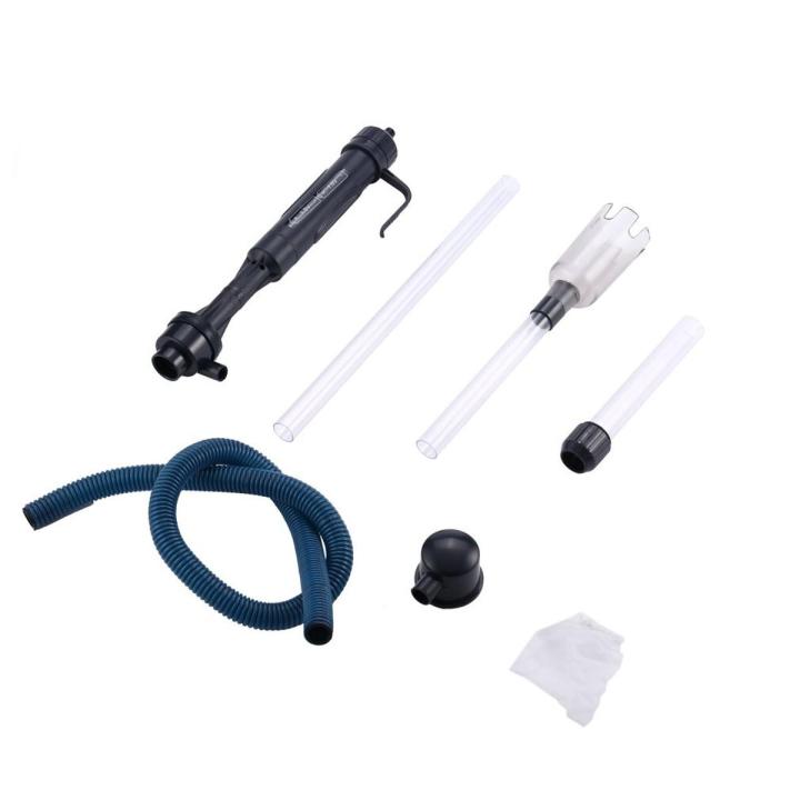 Aquarium Vacuum Cleaner Water Filter Fish Tank Sand Remover Battery Syphon Operated Filter Gravel Cleaner Aquarium Cleaning Tool