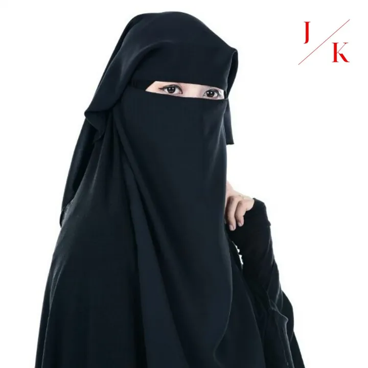 Double%20Layered%20Black%20Abaya%20Niqab%20Breathable%20Fabric%20Hijab%20Naqab%20for%20Women%20and%20Girls%20-%20Image%205