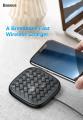 BASEUS BV Weaving Texture 5W / 7.5W / 10W FAST Wireless Charger Qi Wireless Charging Pad - BLACK. 
