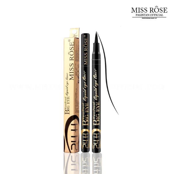 Miss Rose Big Eye Waterproof 24H Liquid Eyeliner