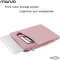 MOSISO Laptop Sleeve 13.3" - 14" Inch Compatible with MacBook Air/Pro, 13-13.3-13.6-14 inch Laptop, Compatible with MacBook Pro 14 Inch M3 M2 M1 Pro Max 2023-2021 Notebook, Laptop Sleeve Multifunctional Handbag - Rose Quartz. 
