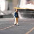 1/64 Scale People Figurines Miniature People Model for DIY Projects Layout. 
