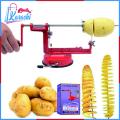 Online Karachi - 1 Pc Potato Twister Potato Slicer Stainless Steel Kitchen Accessories Tornado Slicer Manual Cutter Spiral Chips. 
