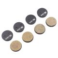 4 Pairs Bicycle Disc Brake Pads for Aons Caliper,Diameter Is 21.5mm Round Pads,Sport EX Class RESIN. 