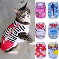 Sweet Print Sphynx Cat Clothes Costume Summer Pet Vest for Cats Gotas Rabbit Persian Kitten mascotas Clothing ubranko dla kota. 