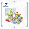 83 Pcs Electric Building Block Gear Toy Set DIY Plastic Brick Toys Colourful Building Block Large Particle Electric Gear Rotating Assembly Block Children Early Education Puzzle Fun Learning Blocks. 