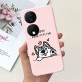 For Honor X7b Case CLK-LX1 CLK-LX2 CLK-LX3 Protective Cover Cute Astronaut Daisy Soft Silicone Funda For HonorX7b X 7B 5G Bumper. 