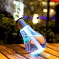 LED Bulb Air Humidifier Ultrasonic LED Lamp Bulb Air Humidifier Essential Oil Diffuser Atomizer Air Freshener Mist Maker with Led Night Light. 
