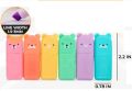 Artisan 6Pcs/Set Cartoon Animals Highlighter Macaron Oblique Tip Marker Fluorescent Pen Any Design. 