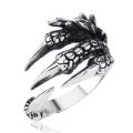 Dragon Claw Ring Retro Punk Exaggerated Ring Tentacle Hip-hop Middle Finger for Women Men Jewelry Adjustable Opening Goth Punk. 