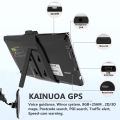Kainuoa 7 inches GPS sat navigation system device for lorry and car, 8 GB, traffic with urdu and other 49 Country lane assistant, voice guidance, POI, speed camera warnings and map updates. 