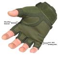 Half Finger Gloves for Sports,Hiking,Cyclling,Travelling,Camping,Outdoor. 