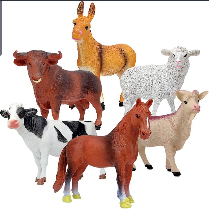 Realistic%20Farm%20Animal%20Toy%20Collection%20-%20Soft%20Plush%20Zoo%20Set%20with%20Cow%20&%20Goat%20-%20Perfect%20For%20Imaginative%20Play%20&%20Education%20-%20Durable%20Rubber%20Animal%20Set%20-%20Image%204