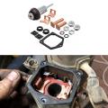 Universal Starter Solenoid Repair Rebuild Kit Plunger Contacts Set. 