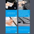 Baseus Car Wiper Repair Tool – Universal Car Windshield Wiper Blades Repairer Cleaner Kit. 
